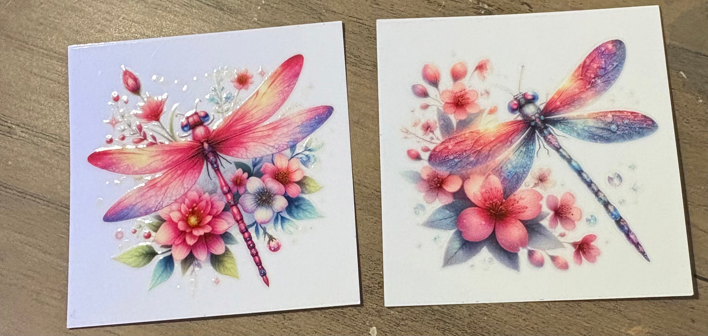 Dragonfly Decal set (8)