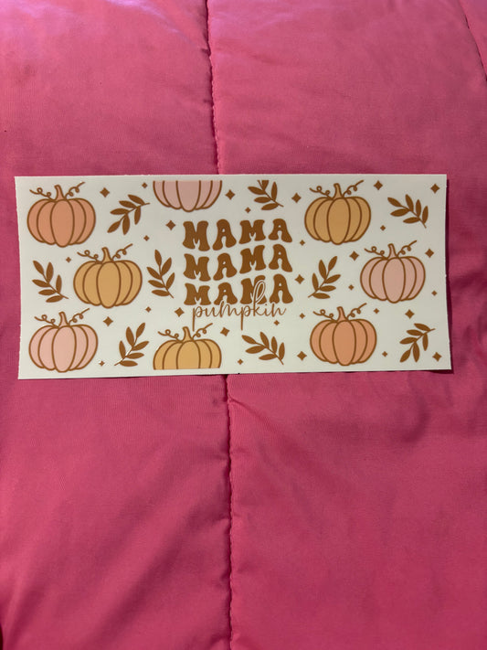 Mama Pumpkin Decal