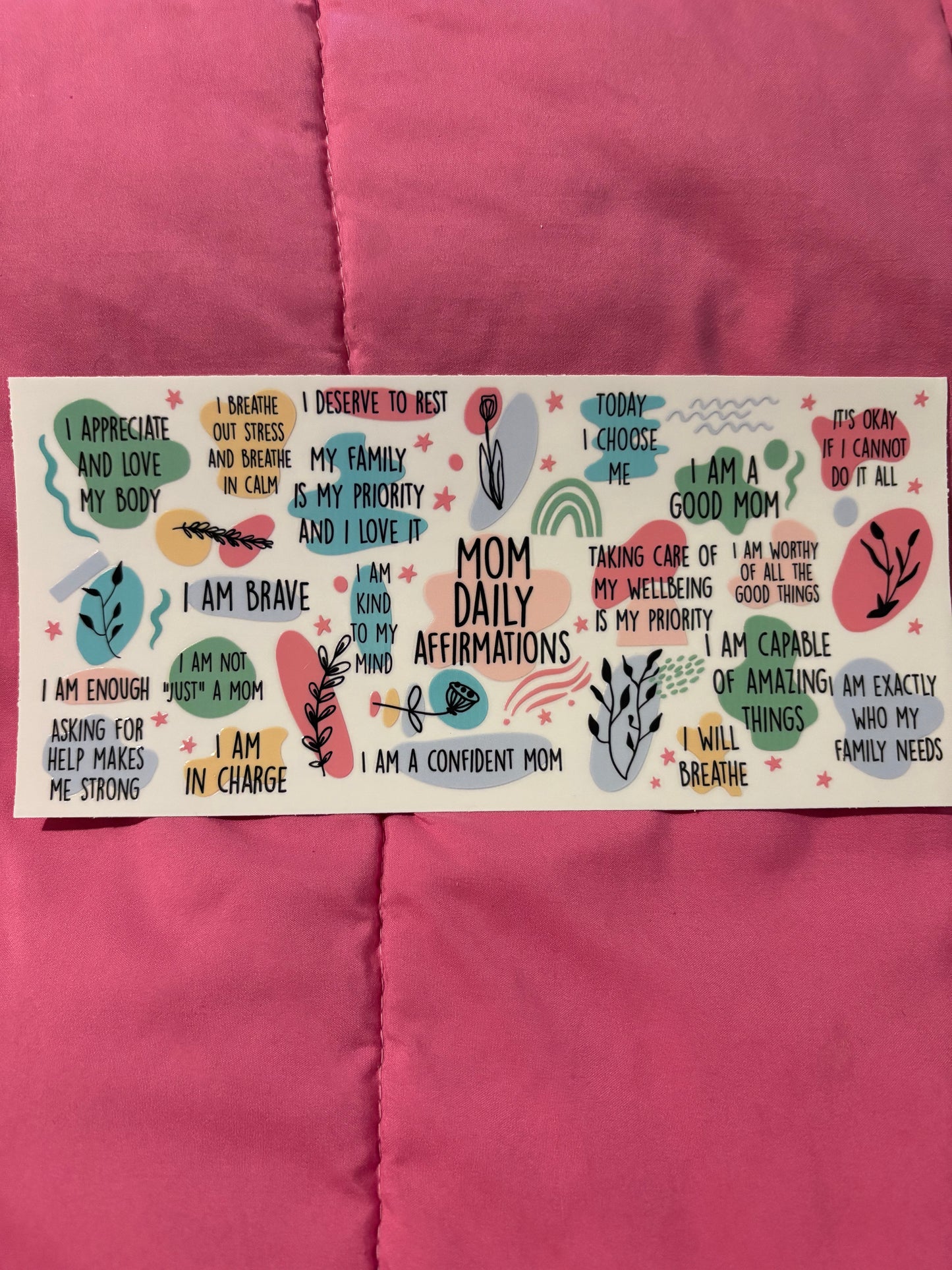 Mama affirmation Decal