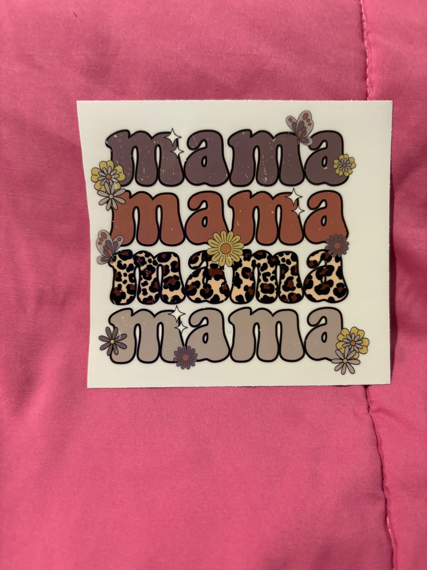Mama Brown Gradient Decal