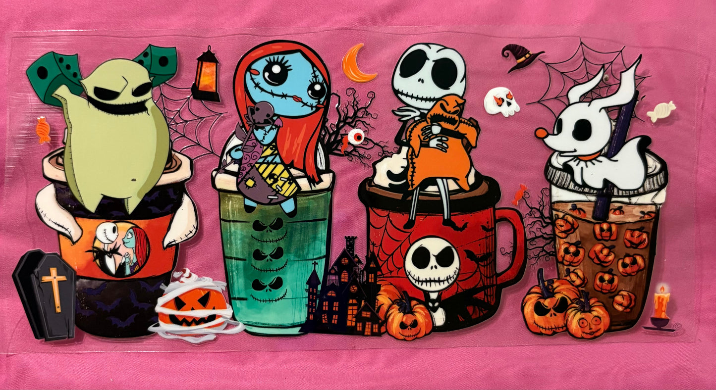 Jack & Sally Cup Decal