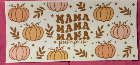 Mama Pumpkin Decal