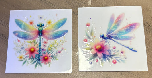 Dragonfly Decal set (4)