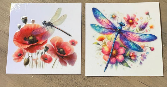 Dragonfly Decal set (9)