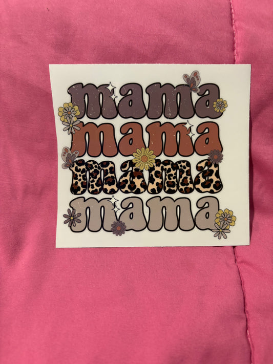 Mama Brown Gradient Decal